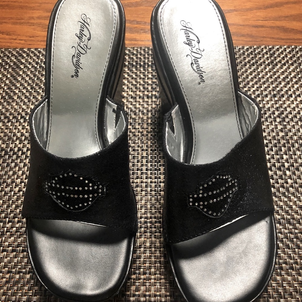 COPY - Harley Davidson platform sandals